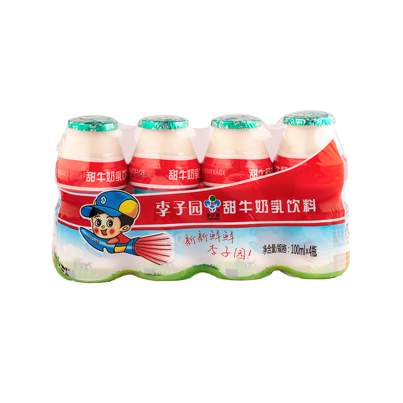 甜牛奶乳饮料，单瓶净含量100ml