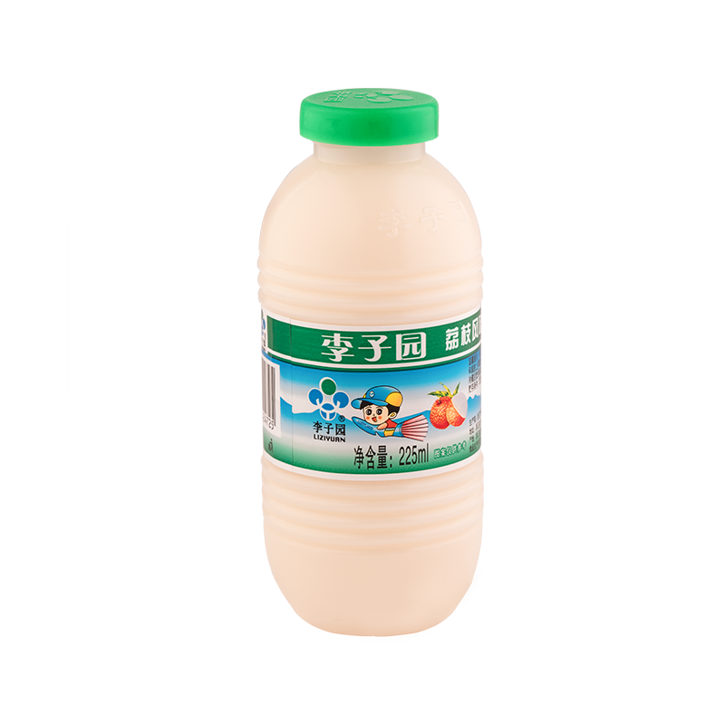 荔枝风味乳饮料，单瓶净含量225ml